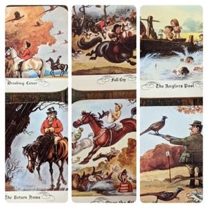 Vintage Cloverleaf Coasters - Horses & Sports